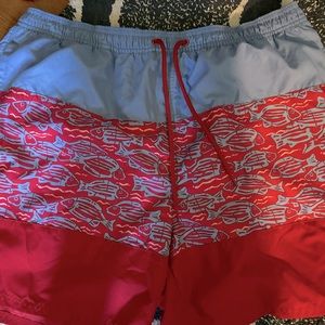 Vineyard Vines swim Trunks 7in draw string 3 pockets XL